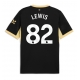 Manchester City Rico Lewis #82 Replike Gostujuci Dres 2026-27 Kratak Rukav
